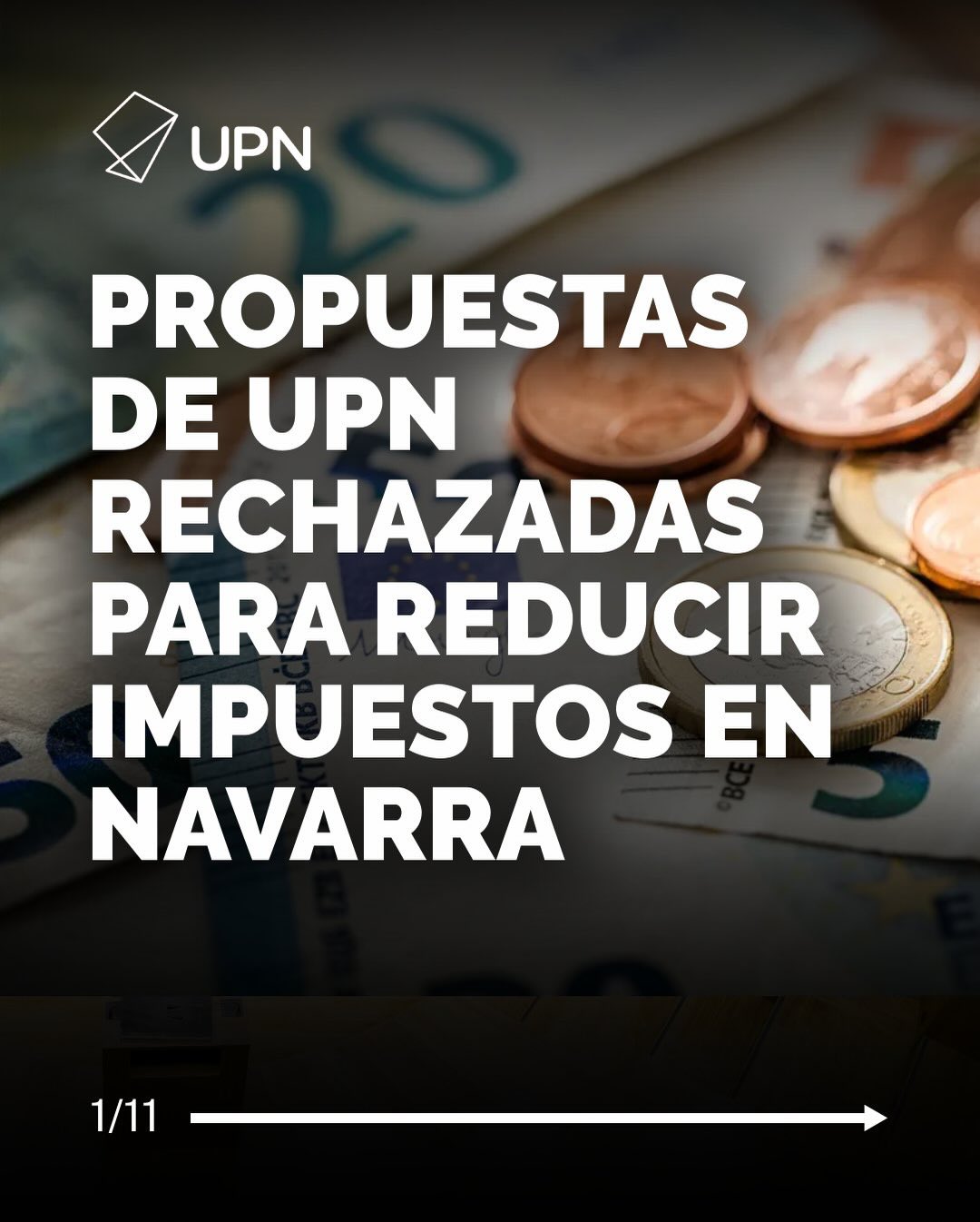 ❌ NO hemos aprobado una política fiscal al dictado de EH Bildu.
No nos han aceptado ni una sola de las propuestas para que se deje de castigar a las familias y a la clase media.
➜ Vamos a seguir trabajando para que ningún contribuyente navarro esté en peor condición fiscal que quien reside en otro territorio.